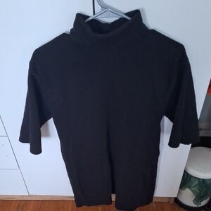 Zara Black Turtleneck Tunic